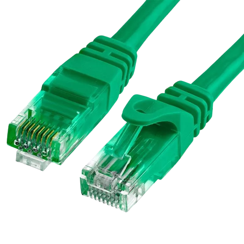 Cat6 Network Cables cat6-500mhz-utp-ethernet-lan-network-cable-Green