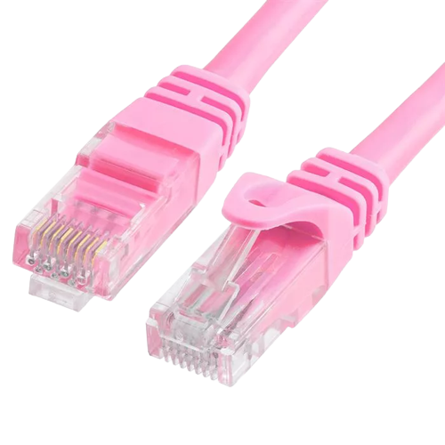 Fastest Ethernet Cables cat6-500mhz-utp-ethernet-lan-network-cable-pink